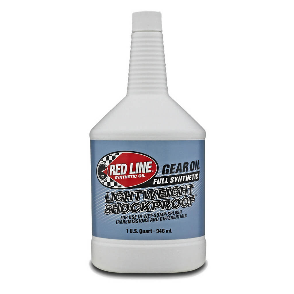 RED LINE OIL 58404 GEAR OIL LIGHTWEIGHT SHOCKPROOF 0.95 L (1 QT)