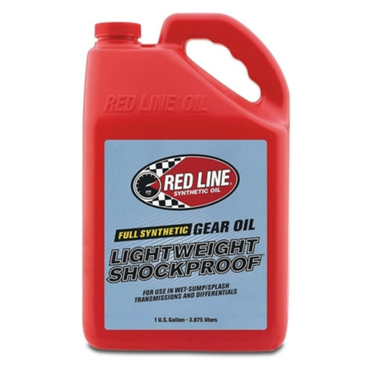 RED LINE OIL 58406 GEAR OIL LIGHTWEIGHT SHOCKPROOF 18.93 L (5 GAL)