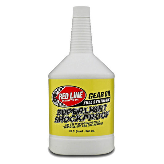 RED LINE OIL 58505 GEAR OIL SUPERLIGHT SHOCKPROOF 3.8 L (1 GAL)