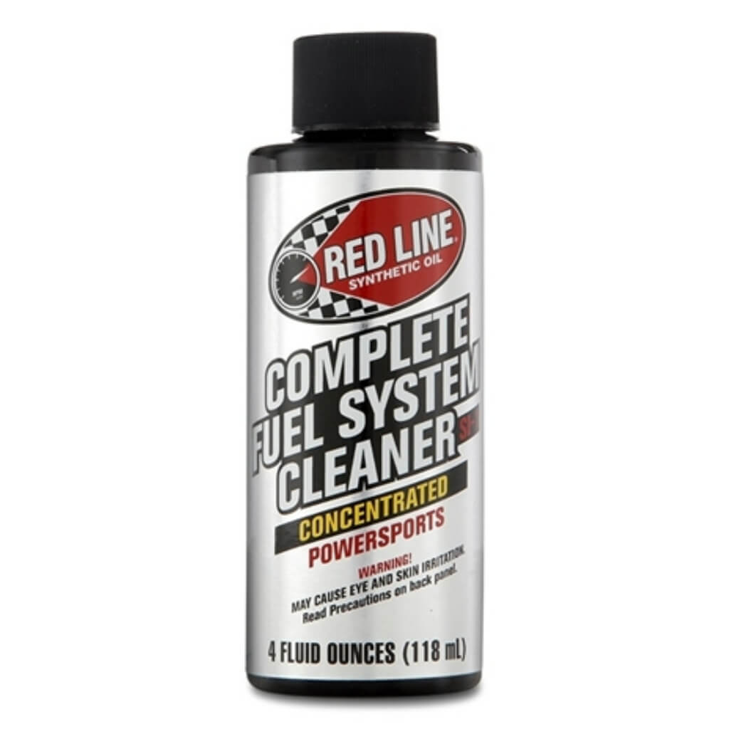 RED LINE OIL 60102 FUEL ADDITIVE COMPLETE FUEL SYSTEM CLEANER POWERSPORTS 0.118 L (4 OZ)