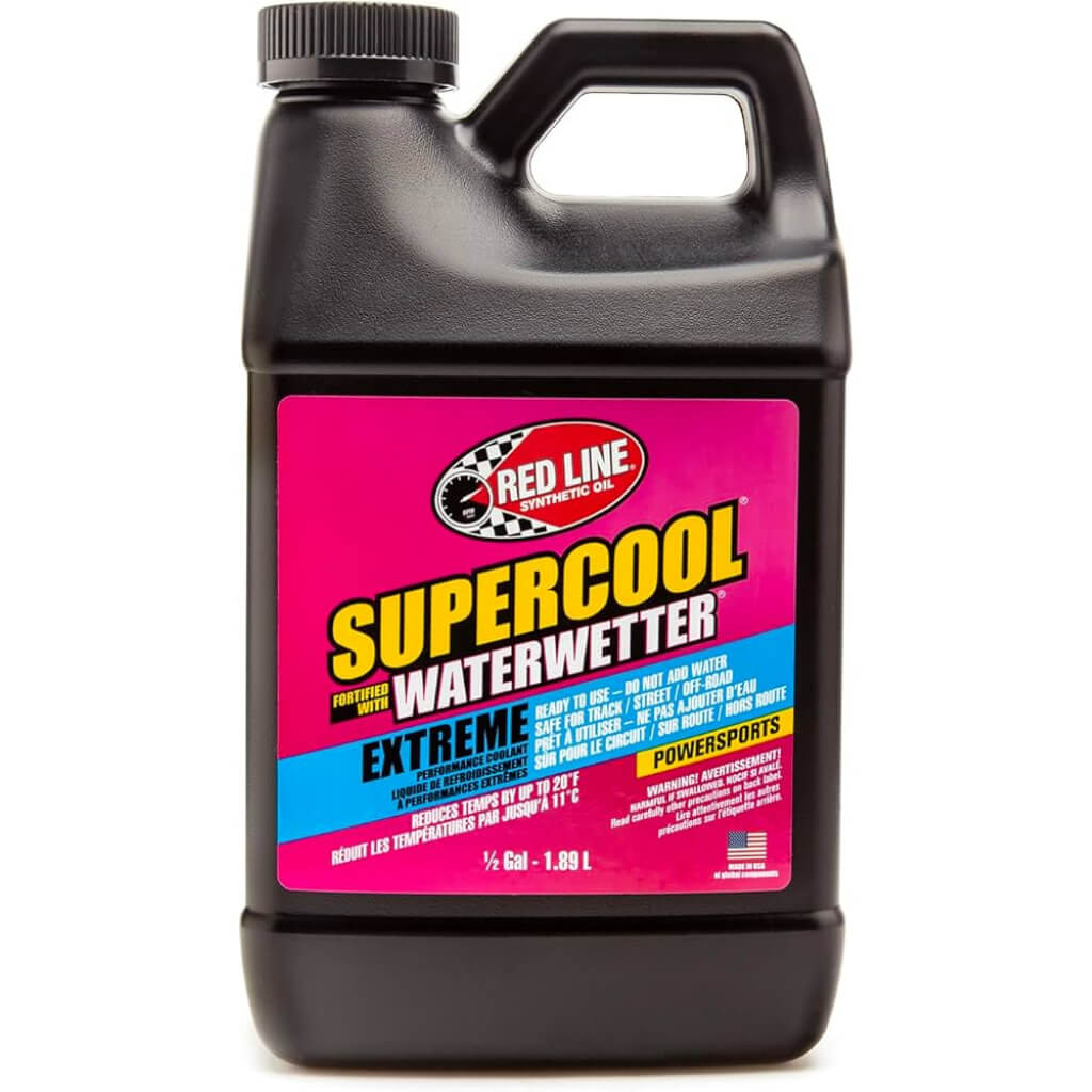 RED LINE OIL 80205 POWERSPORTS COOLANT SUPERCOOL EXTREME 1.89 L (1/2 GAL)