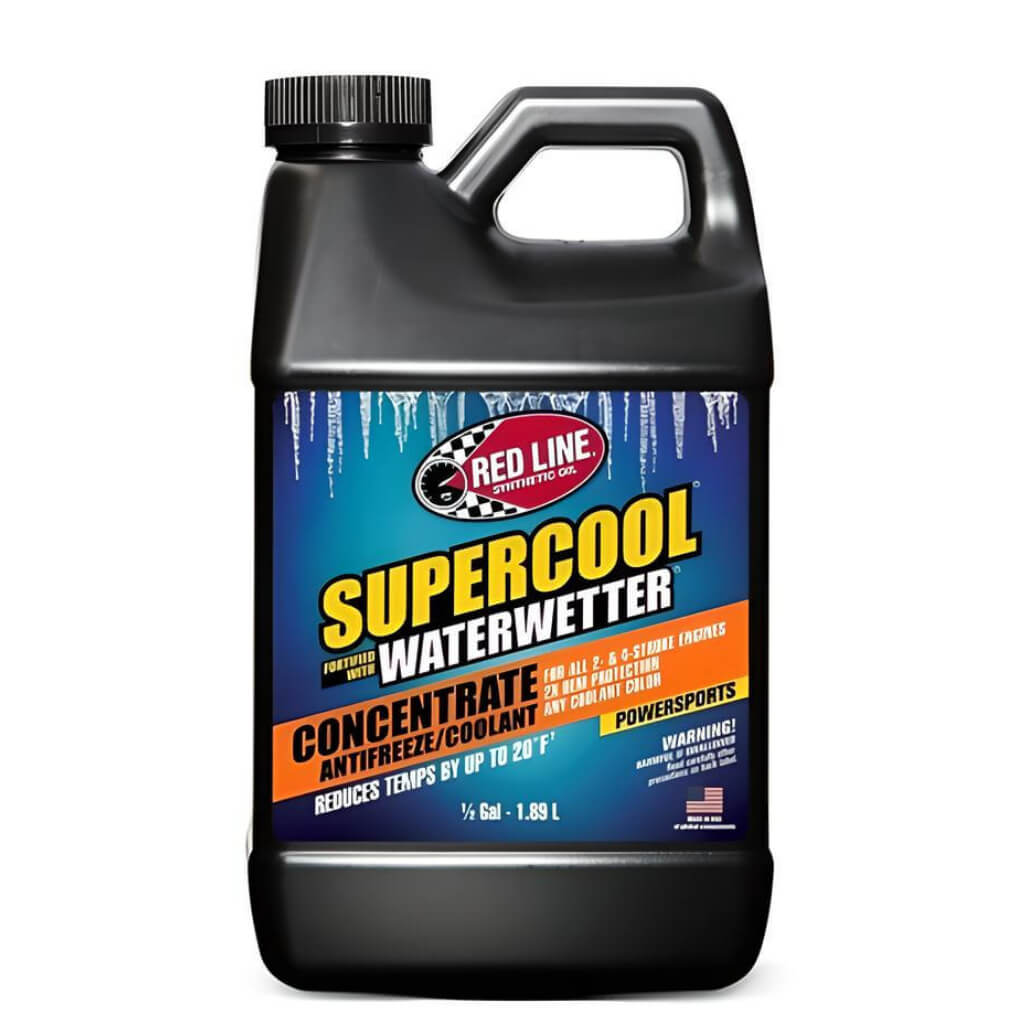 RED LINE OIL 81235 POWERSPORTS ?OOLANT SUPERCOOL CONCENTRATE 1.89 L (1/2 GAL)