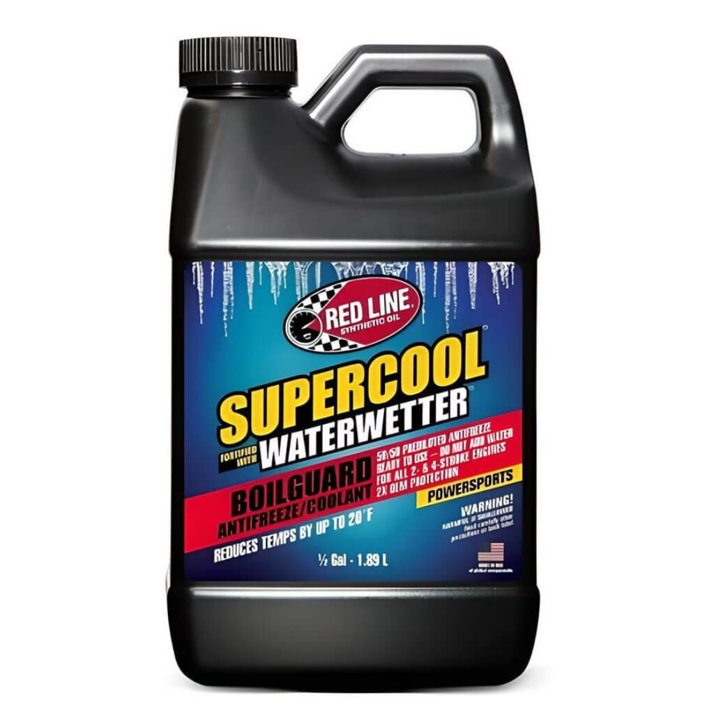 RED LINE OIL 81245 POWERSPORTS COOLANT SUPERCOOL BOILGUARD 1.89 L (1/2 GAL)