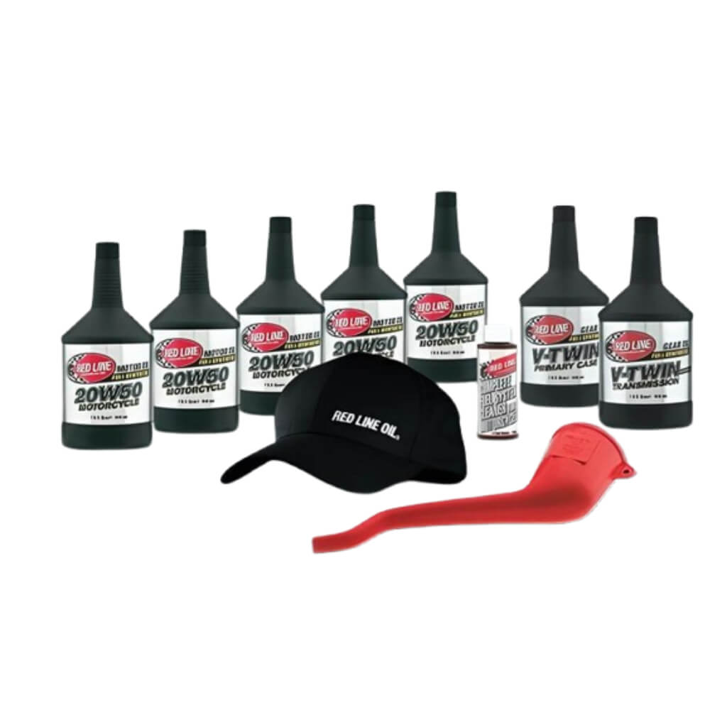 RED LINE OIL 90226 MOTORCYCLE OIL V-TWIN 20W50 POWERPACK