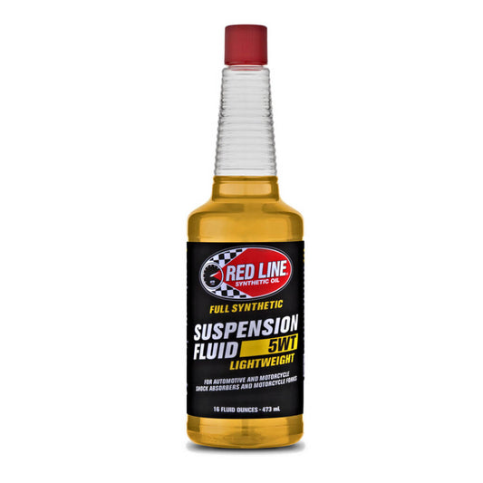RED LINE OIL 91126 SUSPENSION FLUID LIGHTWEIGHT 5WT 18.93 L (5 GAL)