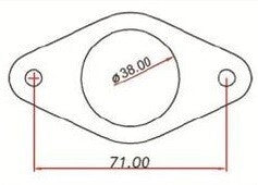 Turbozentrum 249043 SPA Wastegate MCS 41mm silber