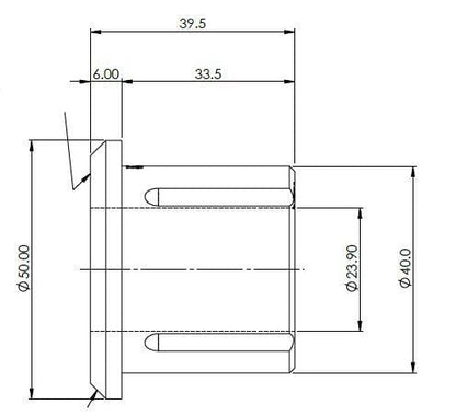 SuperPro SPF5417K Fiat Ducato-Ram Promaster 250 Rear Leaf Spring Rear Eye