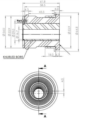 SuperPro SPF5495XK Control Arm Upper-Inner Bush Kit - Offset