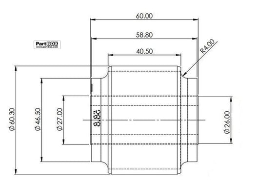 SuperPro SPF5513K Trailing Arm to Diff Mount Bush Kit
