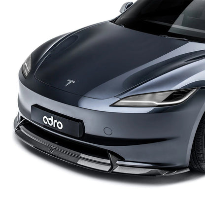 Adro A15A11-1201 TESLA MODEL 3 HIGHLAND CARBON FIBER FRONT LIP