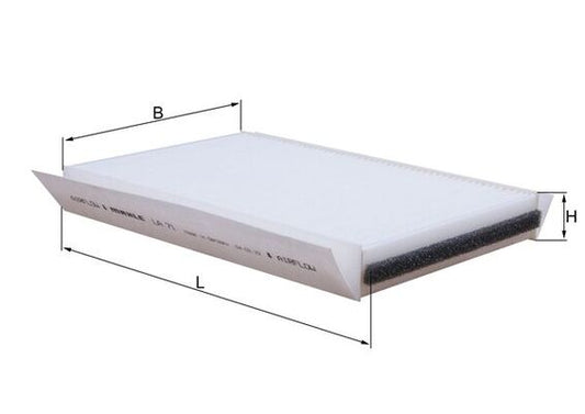 Mahle LA71 - Filter, cabin air