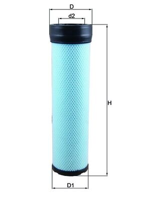 Mahle LXS256 - Secondary Air Filter