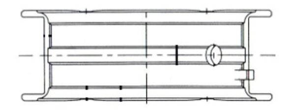 Mahle 011FL21059050 - Crankshaft Bearing