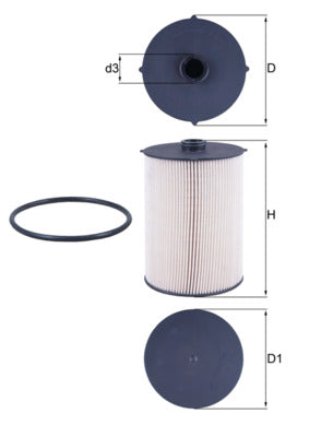 Mahle KX481D - Fuel Filter