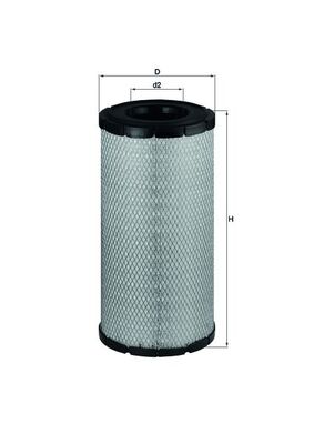 Mahle LX1775 - Air Filter