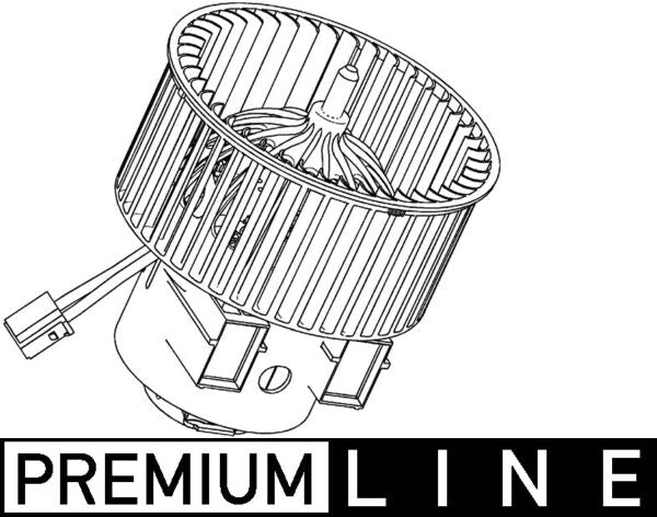 Mahle AB117000P - Interior Blower