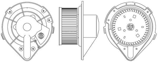 Mahle AB172000S - Interior Blower