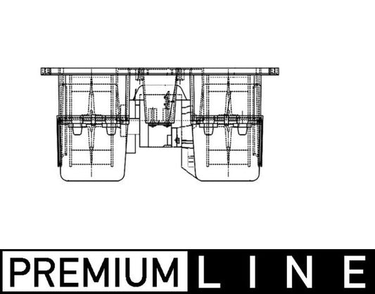 Mahle AB31000P - Interior Blower