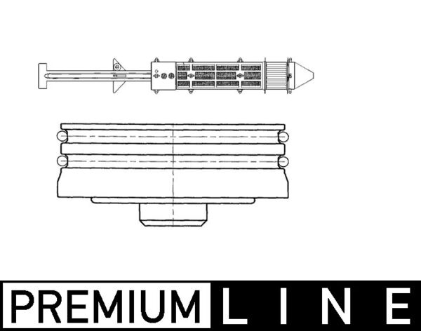 Mahle AD190000P - Dryer, air conditioning