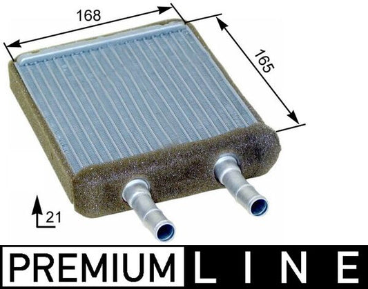 Mahle AH173000P - Heat Exchanger, interior heating