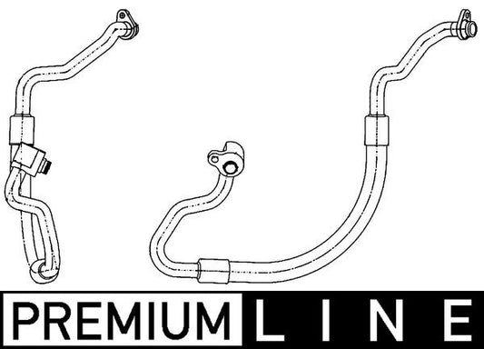 Mahle AP129000P - Low Pressure Line, air conditioning