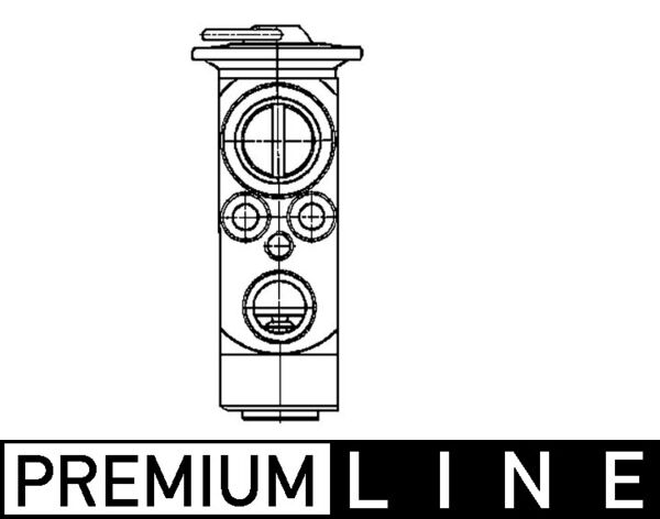 Mahle AVE100000P - Expansion Valve, air conditioning