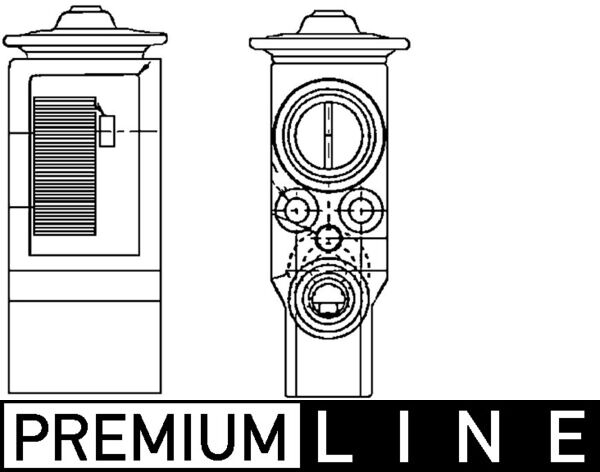 Mahle AVE55000P - Expansion Valve, air conditioning