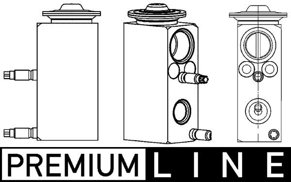 Mahle AVE77000P - Expansion Valve, air conditioning