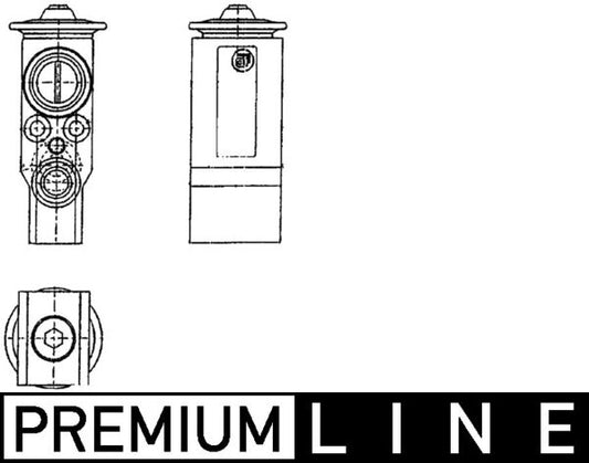 Mahle AVE90000P - Expansion Valve, air conditioning
