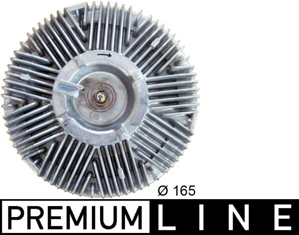 Mahle CFC127000P - Clutch, radiator fan
