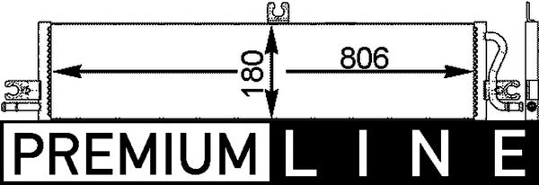 Mahle CIR20000P - Low Temperature Cooler, charge air cooler