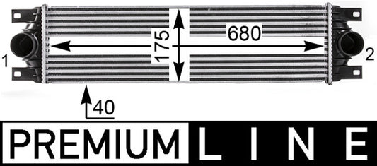 Mahle CI20000P - Charge Air Cooler