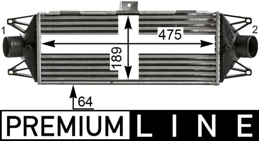 Mahle CI439000P - Charge Air Cooler
