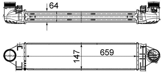 Mahle CI502000S - Charge Air Cooler