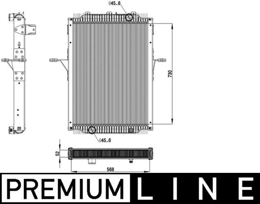 Mahle CR2098000P - Radiator, engine cooling