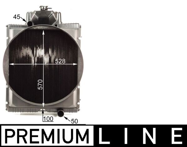 Mahle CR2184000P - Radiator, engine cooling