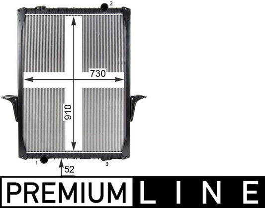 Mahle CR755000P - Radiator, engine cooling