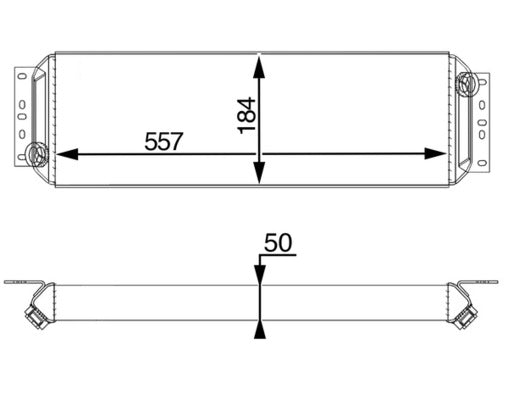 Mahle CLC170000S - Oil Cooler, automatic transmission