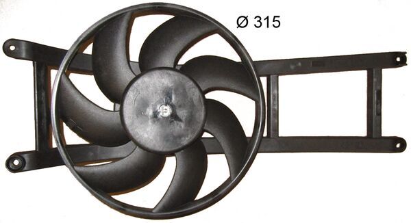 Mahle CFF384000S - Fan, engine cooling