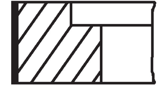 Mahle 33111N0 - Piston Ring Kit