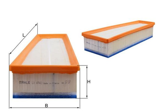 Mahle LX4943 - Air Filter