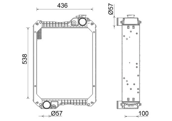 Mahle CR2403000P - Radiator, engine cooling