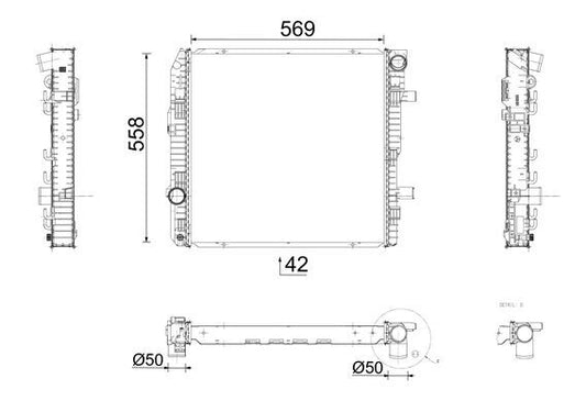 Mahle CR674000P - Radiator, engine cooling