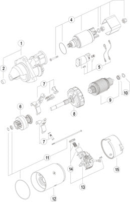 Mahle MS34 - Starter