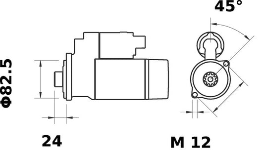 Mahle MS23 - Starter