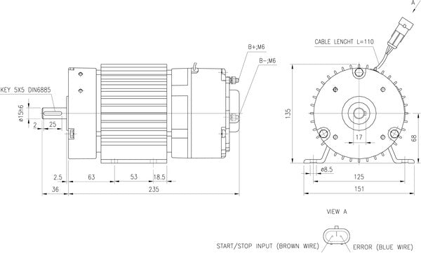 Mahle MM16 - Electric Motor