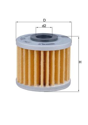 Mahle OX793 - Oil Filter