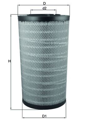 Mahle LX2838 - Air Filter