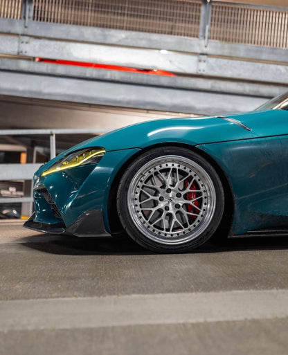 Adro A18A20-1201 TOYOTA GR SUPRA A90 MK5 CARBON FIBRE FRONT SPLITTER (2019+)