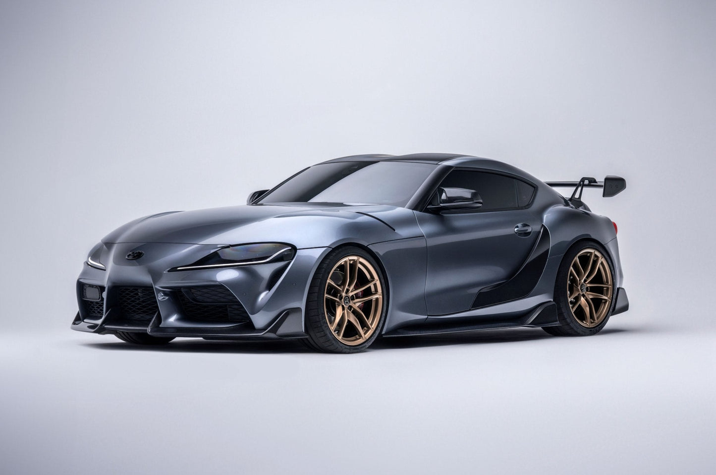 Adro A18A20-1201 TOYOTA GR SUPRA A90 MK5 CARBON FIBRE FRONT SPLITTER (2019+)